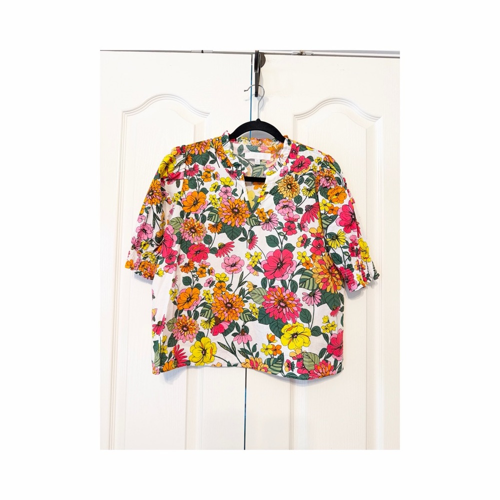 Sugarlips Multicolor Floral Blouse Size XS